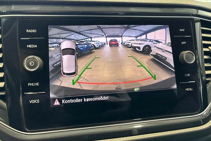 Hvid VW T-Roc fra 2019