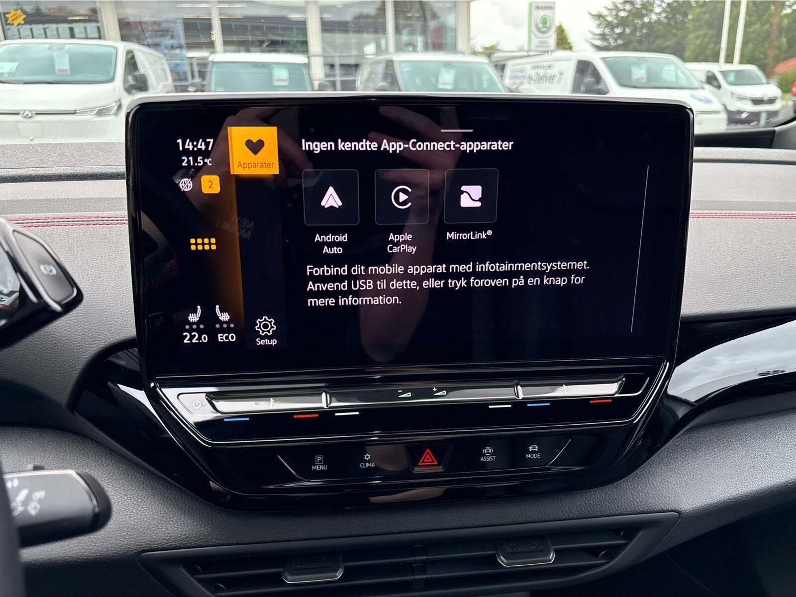 Hvid VW ID.5 fra 2023