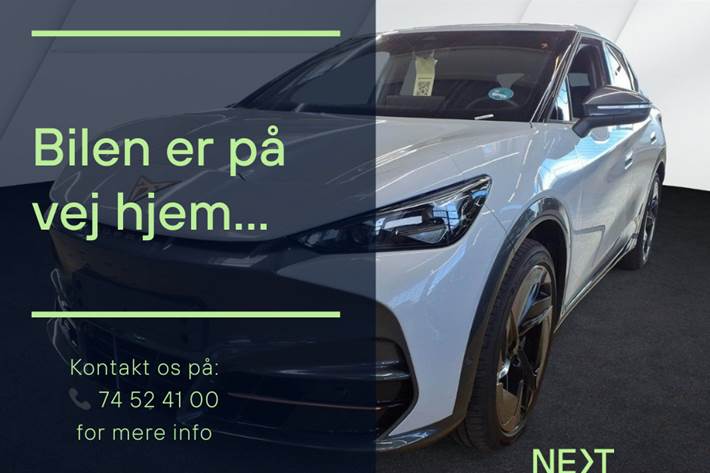 Hvid Cupra Tavascan fra 2025
