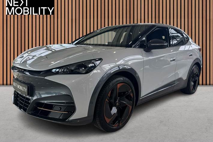 Hvid Cupra Tavascan fra 2025