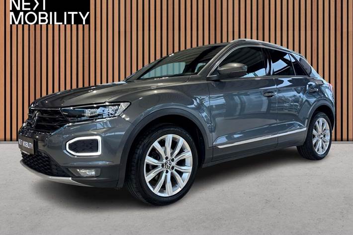 Grå VW T-Roc fra 2022