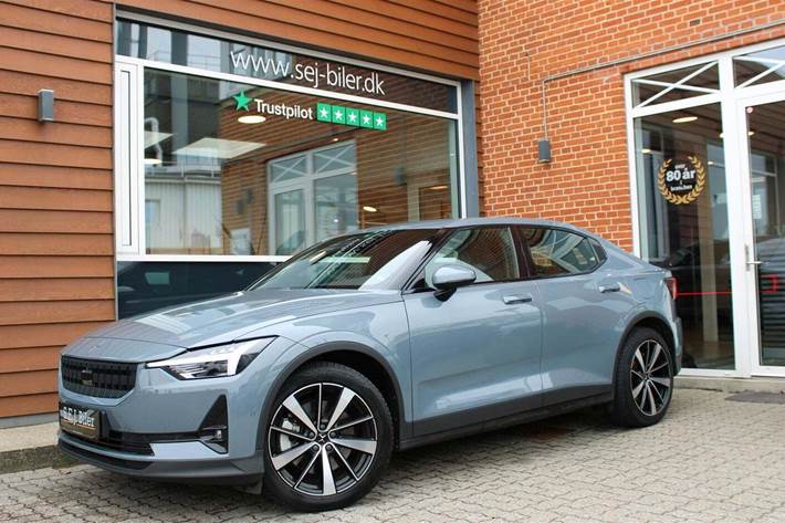 Grå Polestar 2 fra 2022