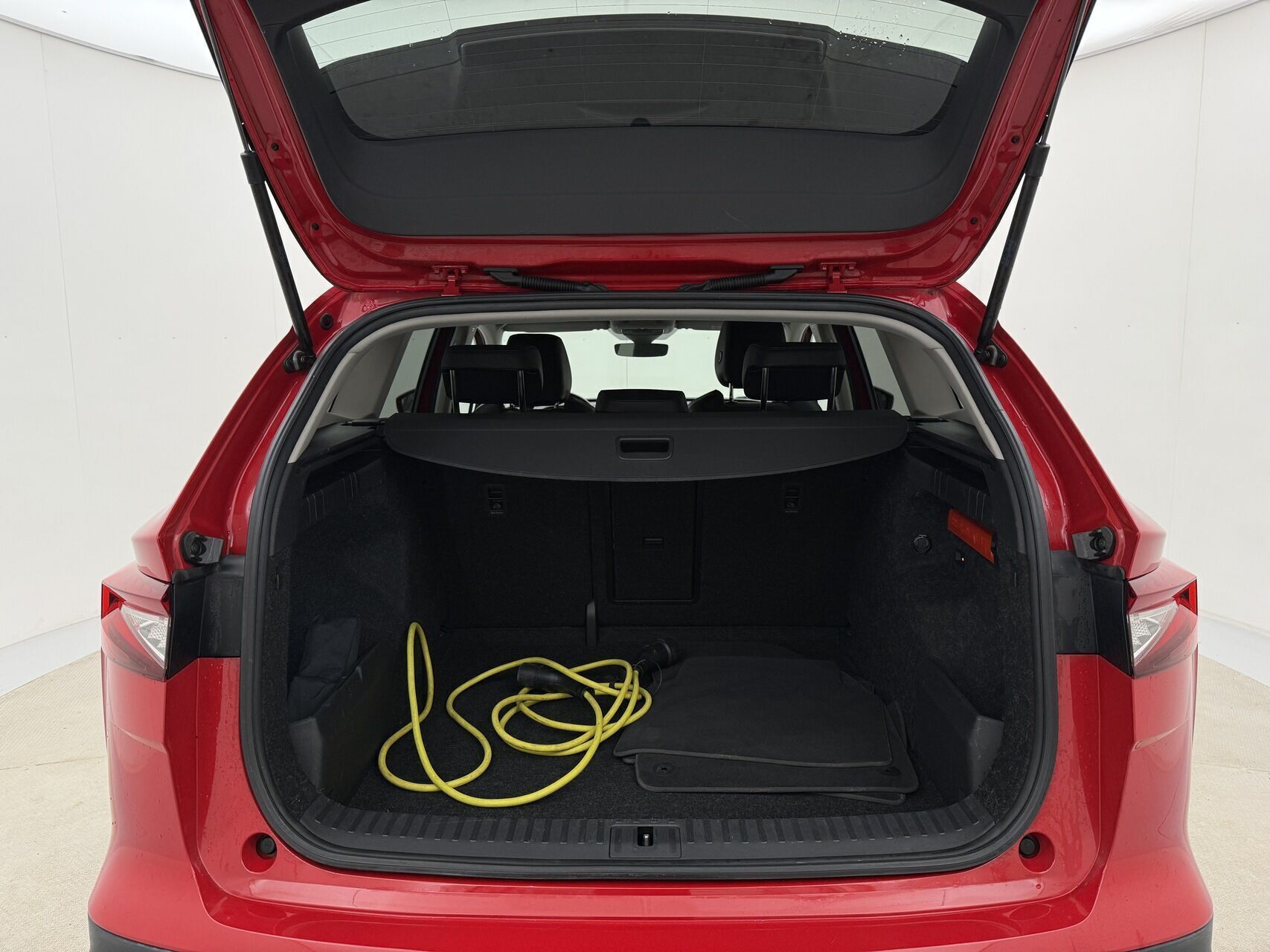 Rød Skoda Enyaq fra 2022