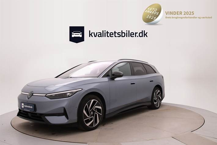 Blå VW ID.7 fra 2025