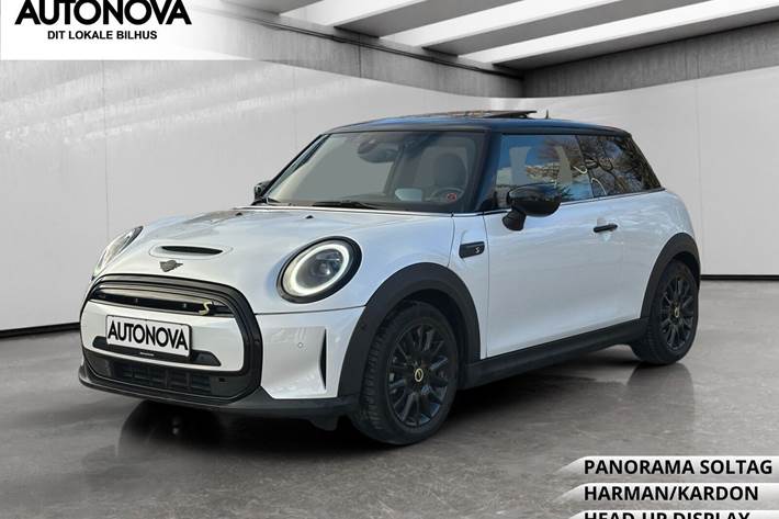 Hvid Mini Cooper fra 2023