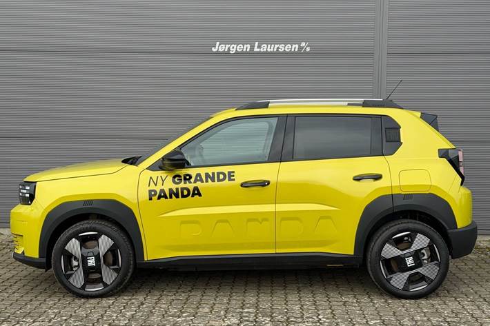 Gul Fiat Grande Panda fra 2025