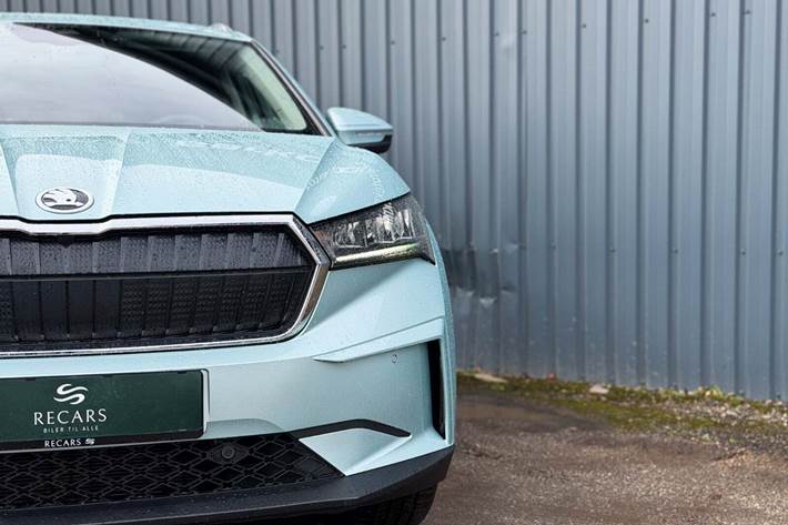 Grøn Skoda Enyaq fra 2022