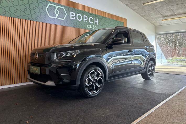 Sort Citroën ë-C3 fra 2025 set udefra