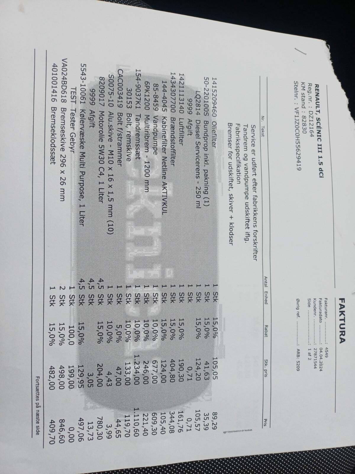 Renault Scenic III 1,5 dCi 95 Authentique Van