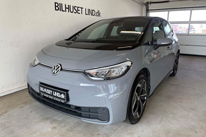 Grå VW ID.3 fra 2023