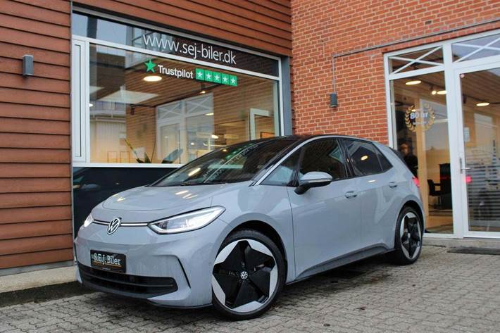 Grå VW ID.3 fra 2025
