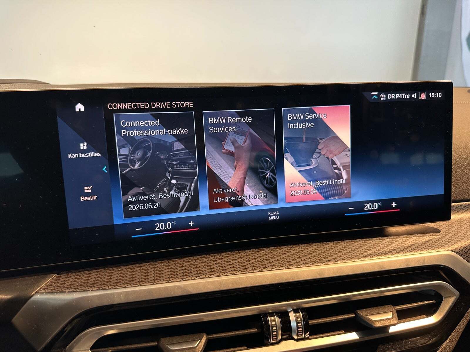 Grøn BMW i4 fra 2023