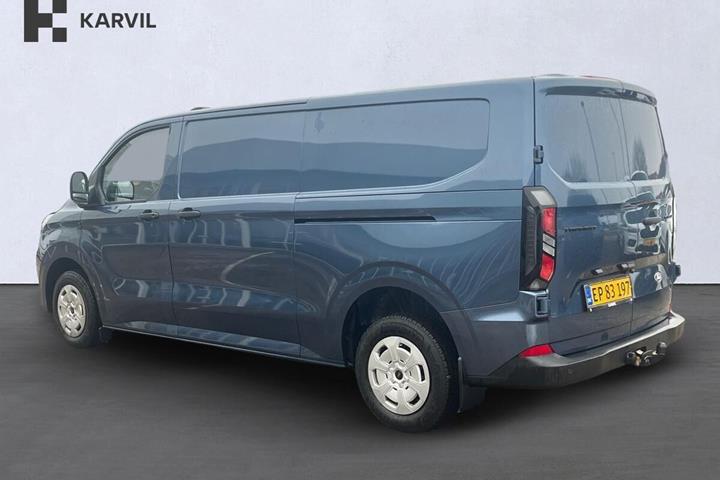 Blå Ford Transit Custom 300 L2 fra 2025