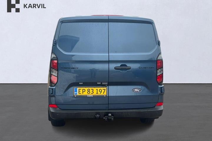 Blå Ford Transit Custom 300 L2 fra 2025