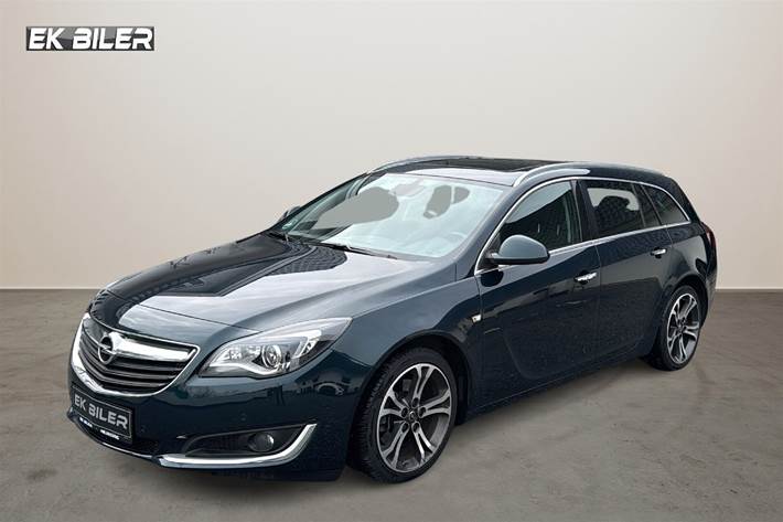 Grøn Opel Insignia fra 2015