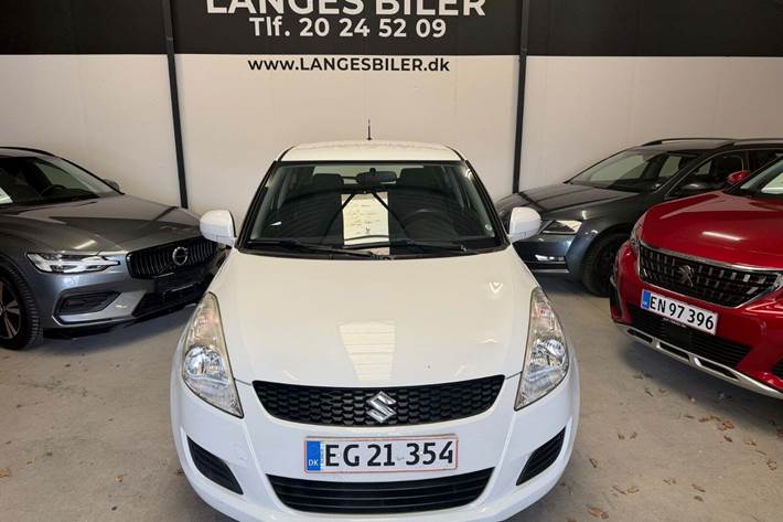 Hvid Suzuki Swift fra 2011