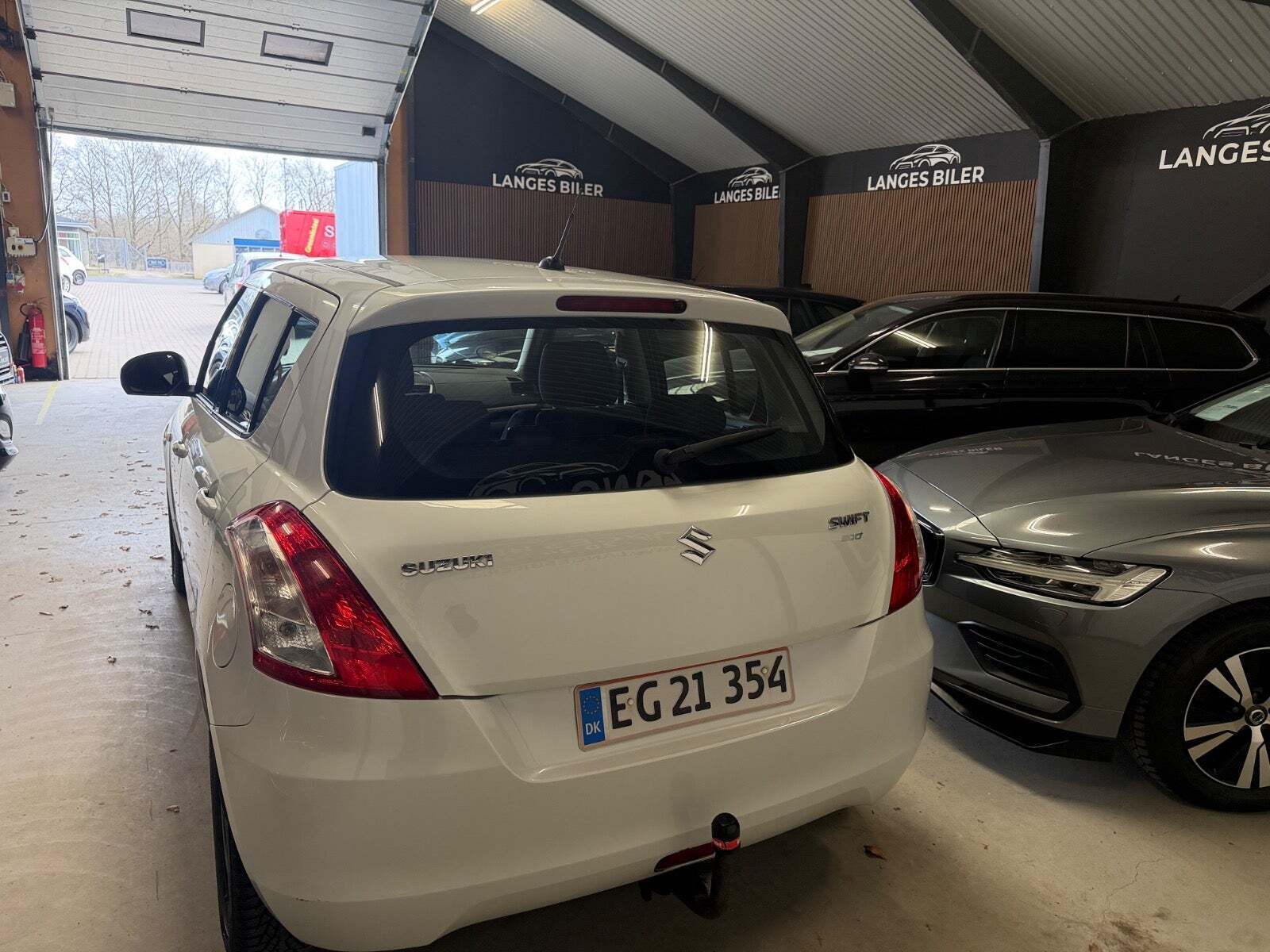 Hvid Suzuki Swift fra 2011