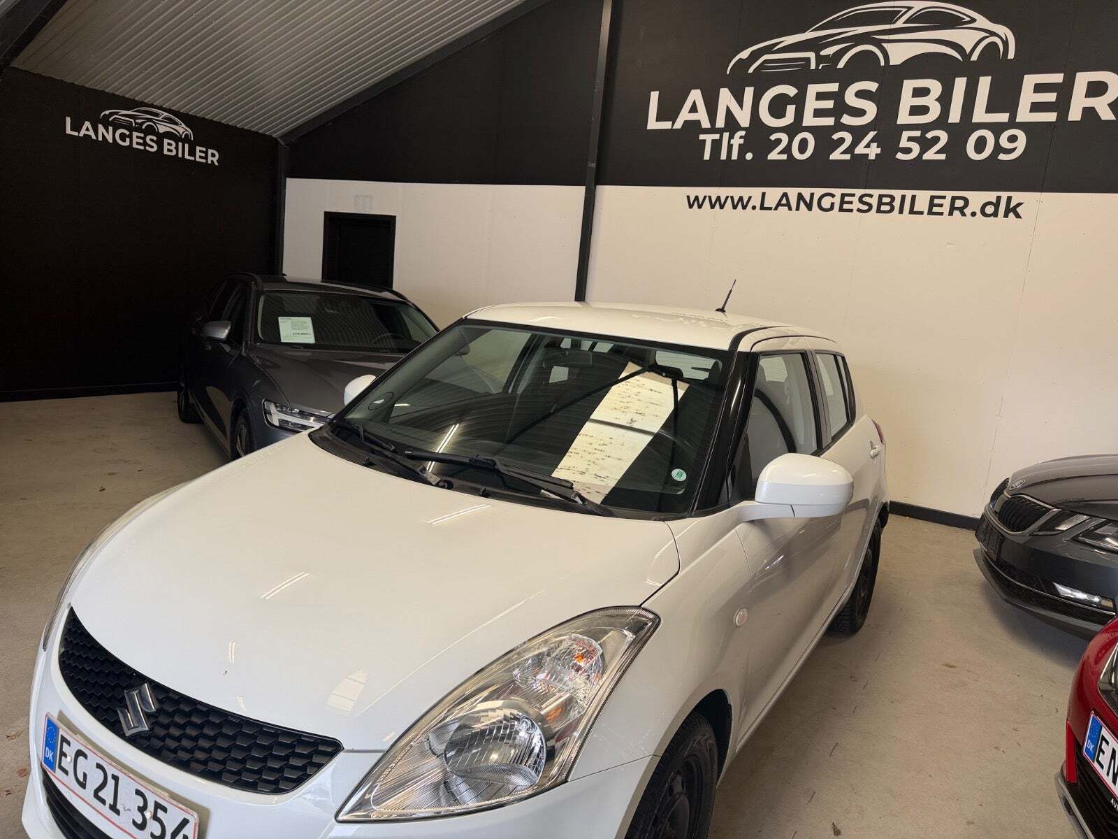 Hvid Suzuki Swift fra 2011