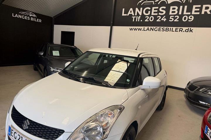 Hvid Suzuki Swift fra 2011