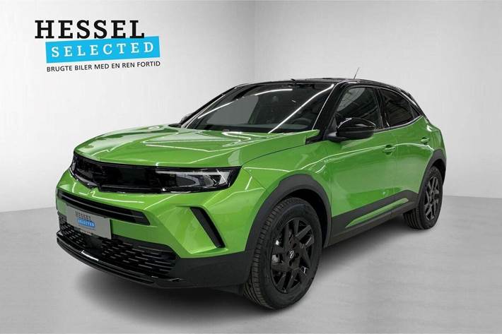 Grøn Opel Mokka-e fra 2023