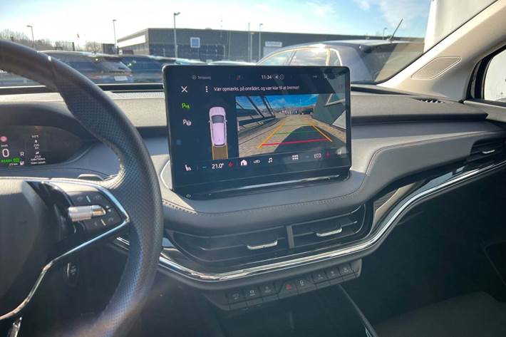 Sort Skoda Enyaq fra 2022