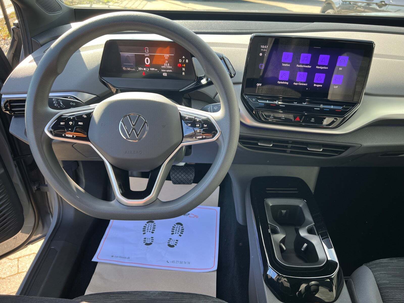 Grå VW ID.4 fra 2022