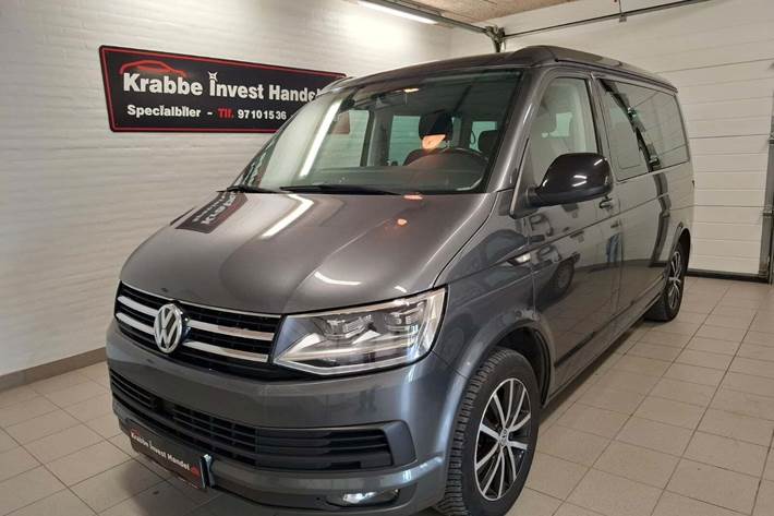 Grå VW California fra 2019