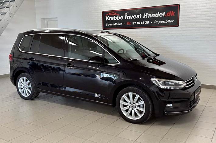 Sort VW Touran fra 2020
