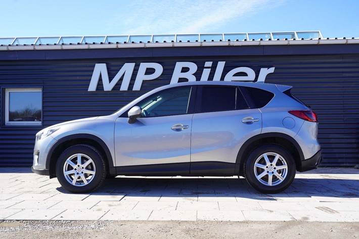 Sølv Mazda CX-5 fra 2012