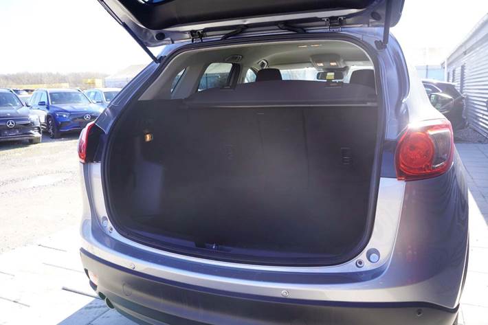 Sølv Mazda CX-5 fra 2012