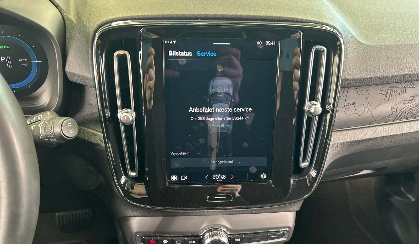 Sort Volvo XC40 fra 2022