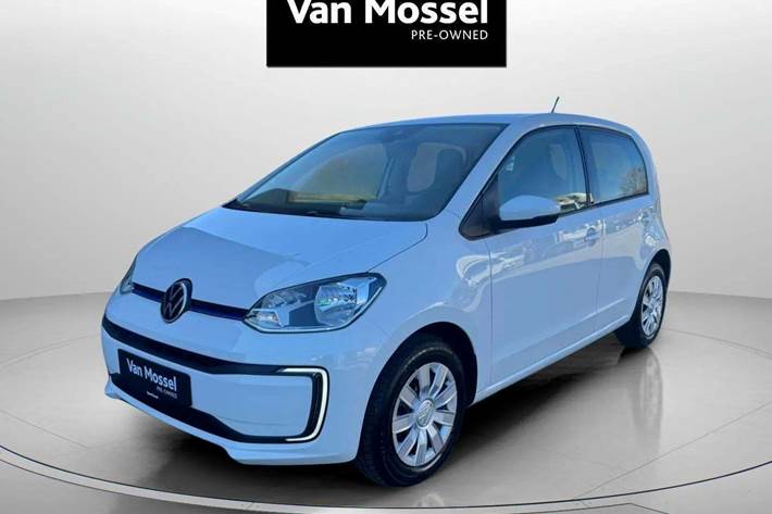 Hvid VW E-UP! fra 2021 set udefra