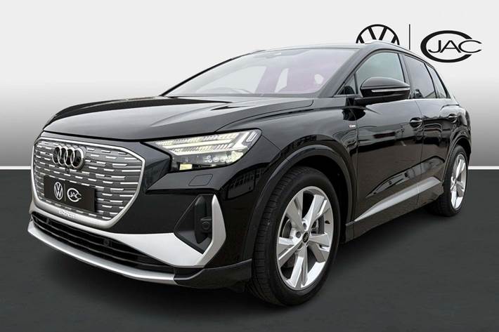 Sort Audi Q4 e-tron fra 2025