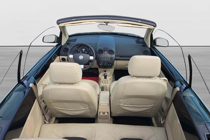 Sort VW New Beetle fra 2005