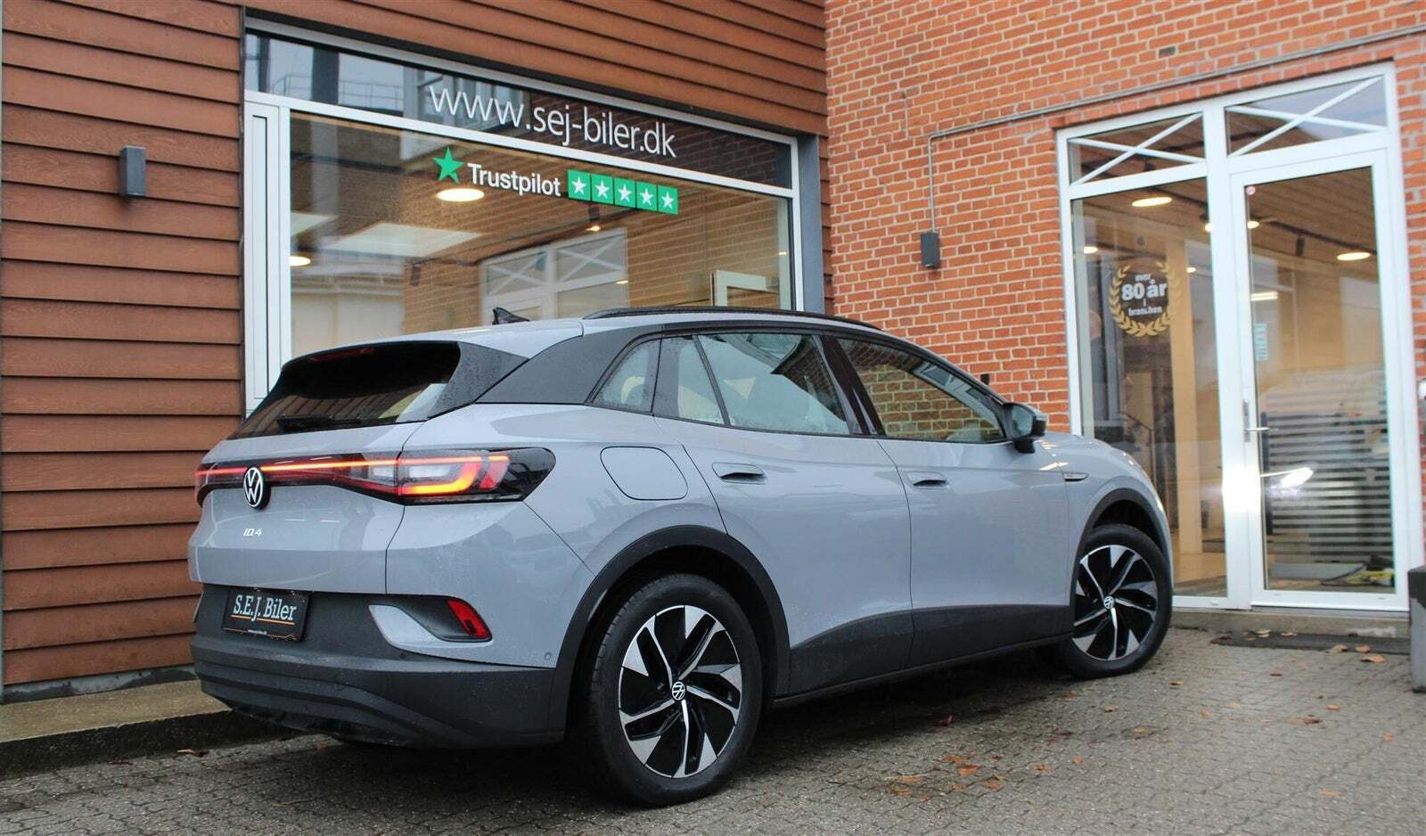 Grå VW ID.4 fra 2022