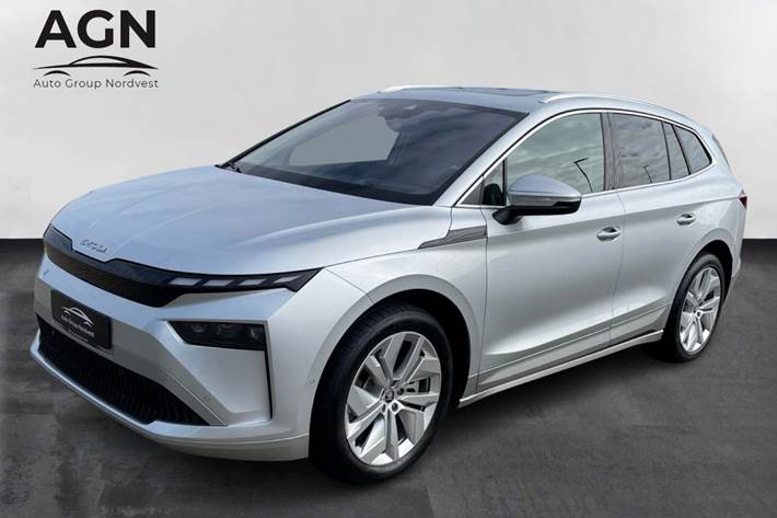 Sort Skoda Enyaq fra 2025