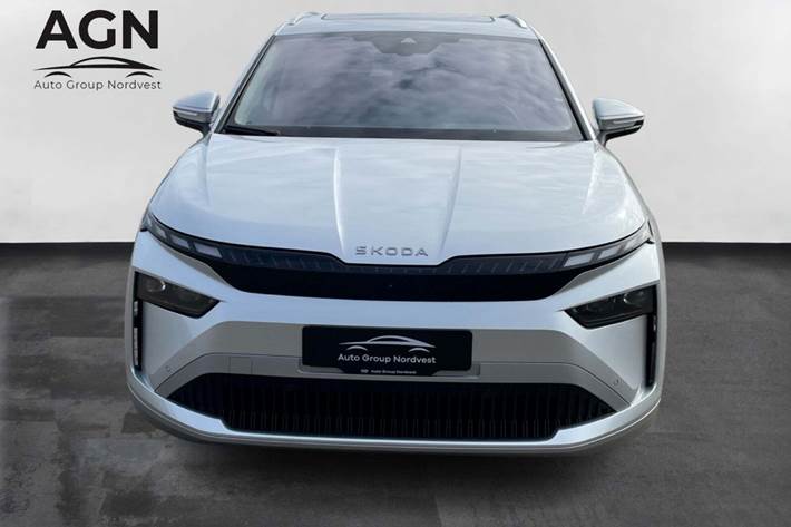 Sort Skoda Enyaq fra 2025