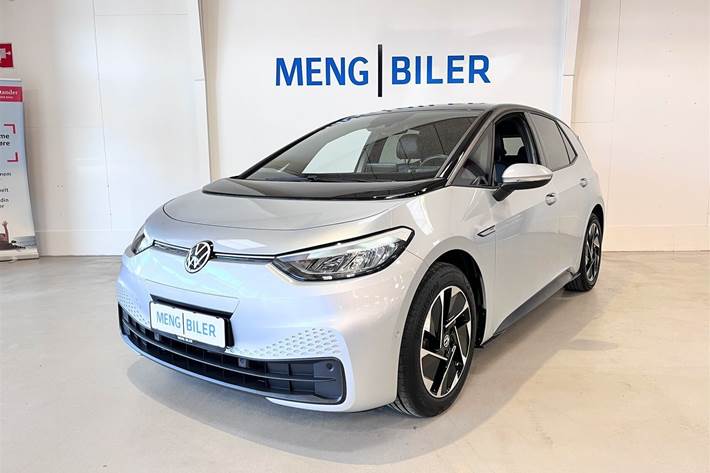 Sølv VW ID.3 fra 2022