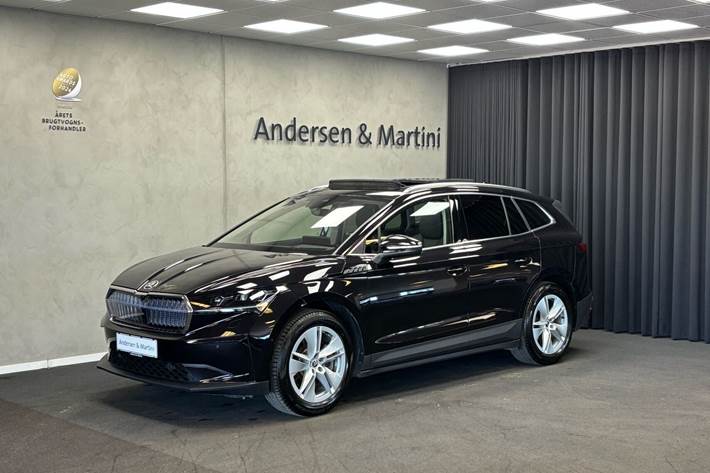 Sort Skoda Enyaq fra 2022