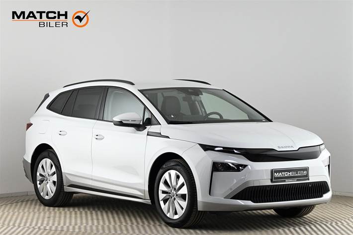 Hvid Skoda Enyaq fra 2026