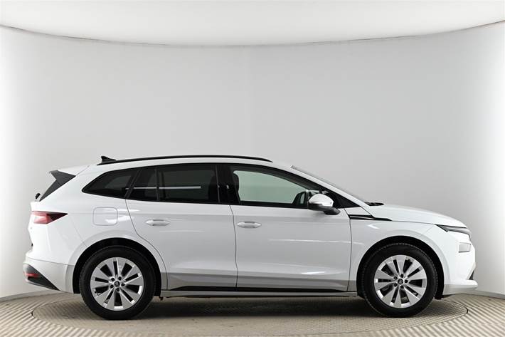 Hvid Skoda Enyaq fra 2026