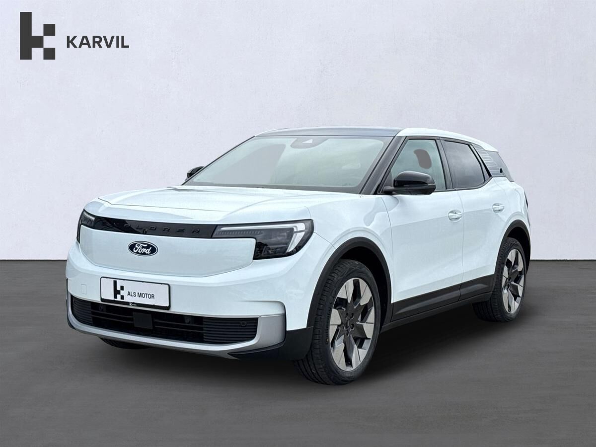 Hvid Ford Explorer fra 2025