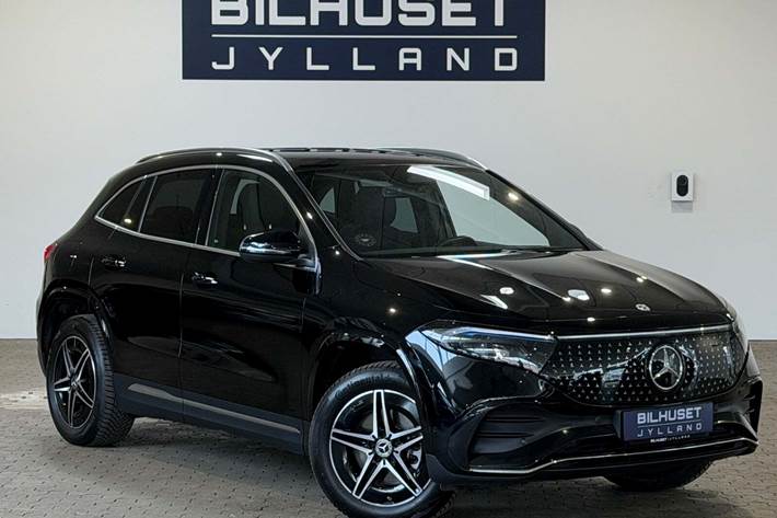 Sort Mercedes EQA350 fra 2024