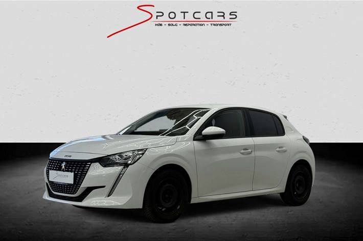 Hvid Peugeot 208 fra 2020