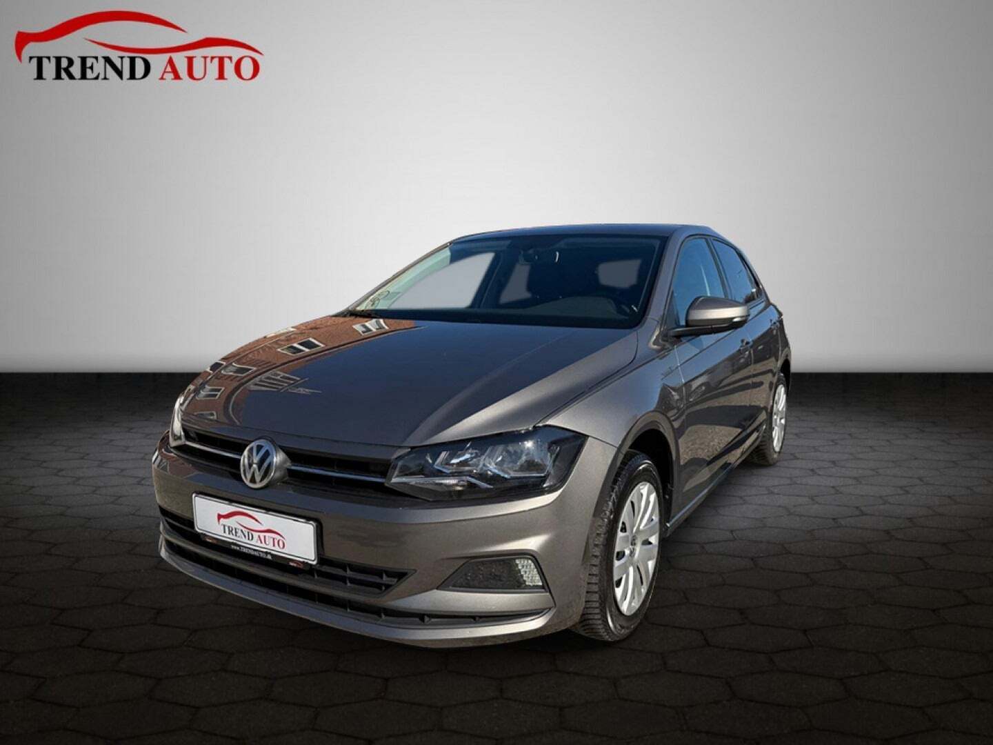 Beige VW Polo fra 2018