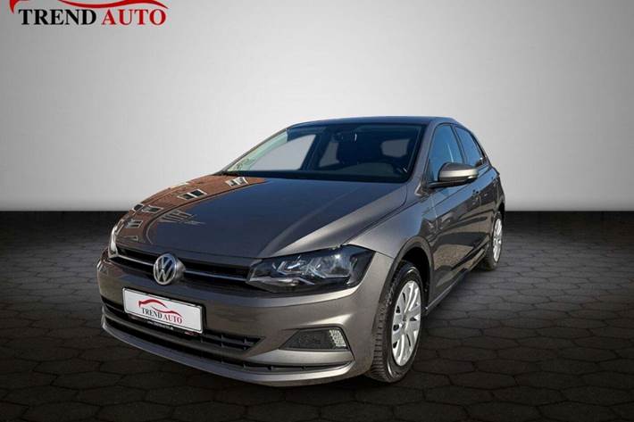 Beige VW Polo fra 2018