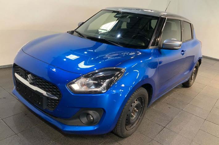 Blå Suzuki Swift fra 2020