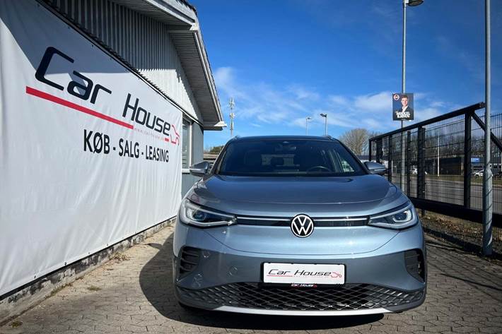 Blå VW ID.4 fra 2022