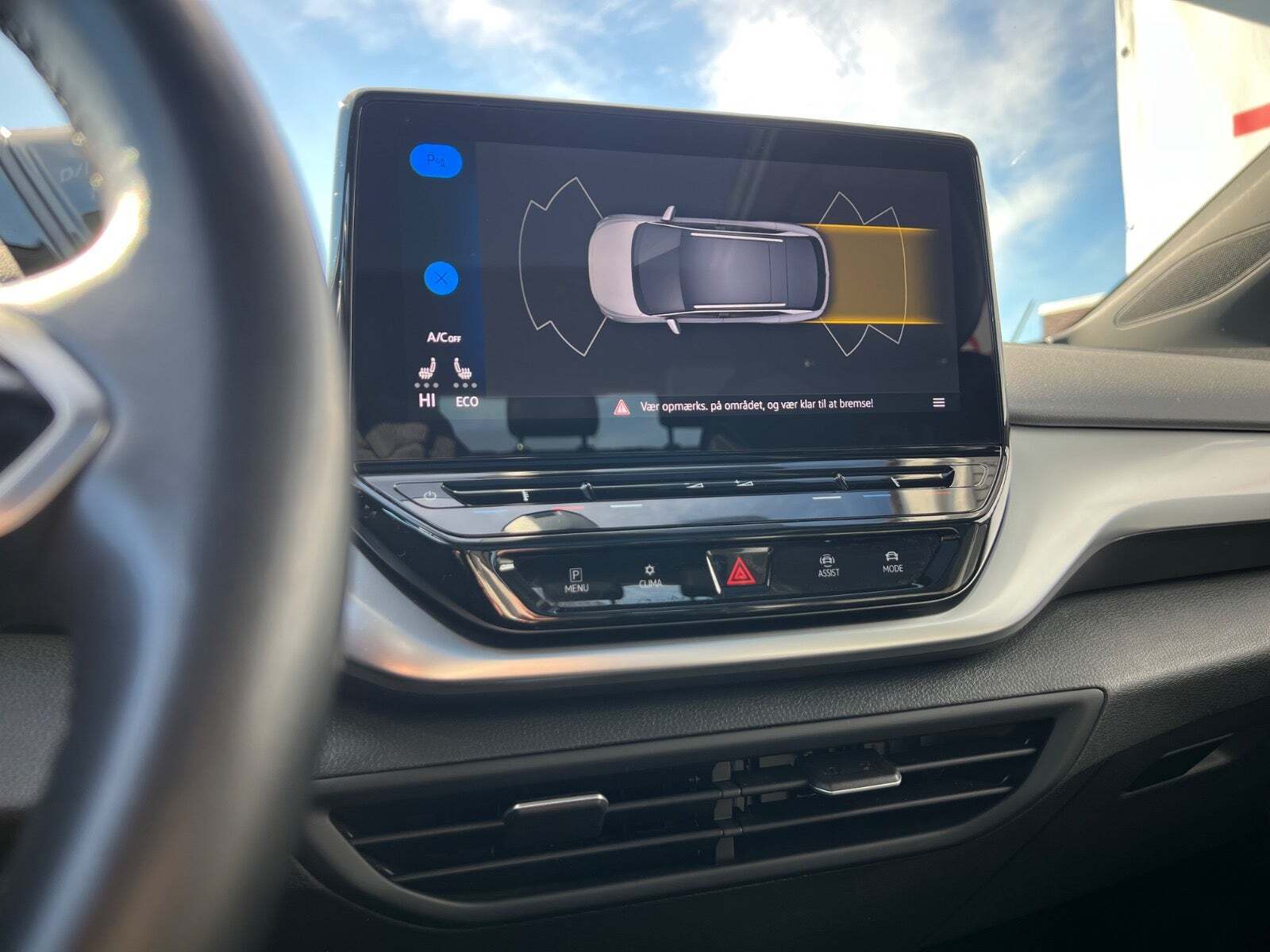 Blå VW ID.4 fra 2022