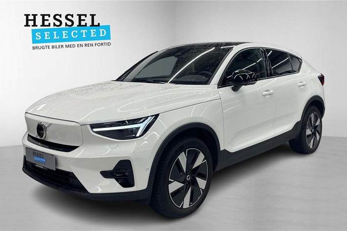 Hvid Volvo C40 fra 2024